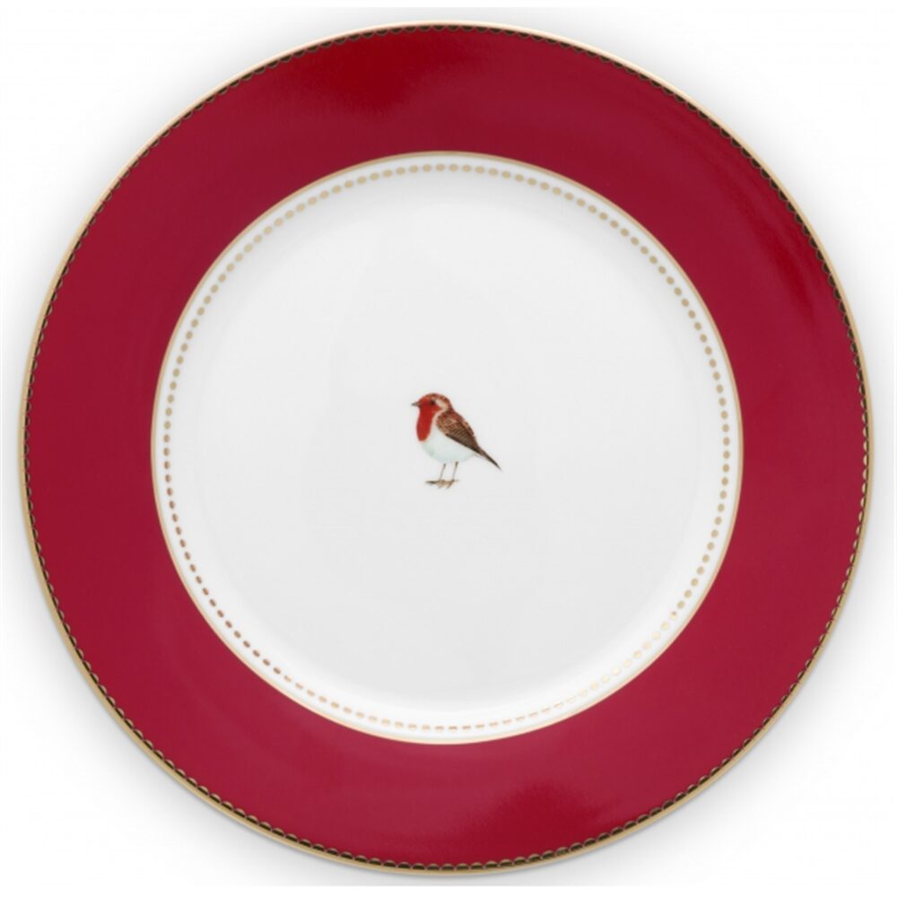 PiP Love Birds Prato Vermelho 21cm