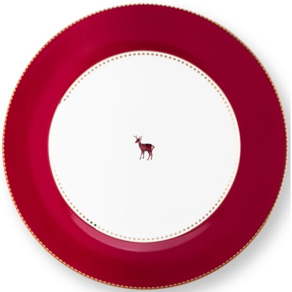 PiP Love Birds Prato Vermelho Escuro 26,5cm