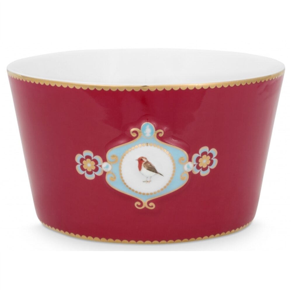 PiP Love Birds Medallion Taça Vermelha 15cm