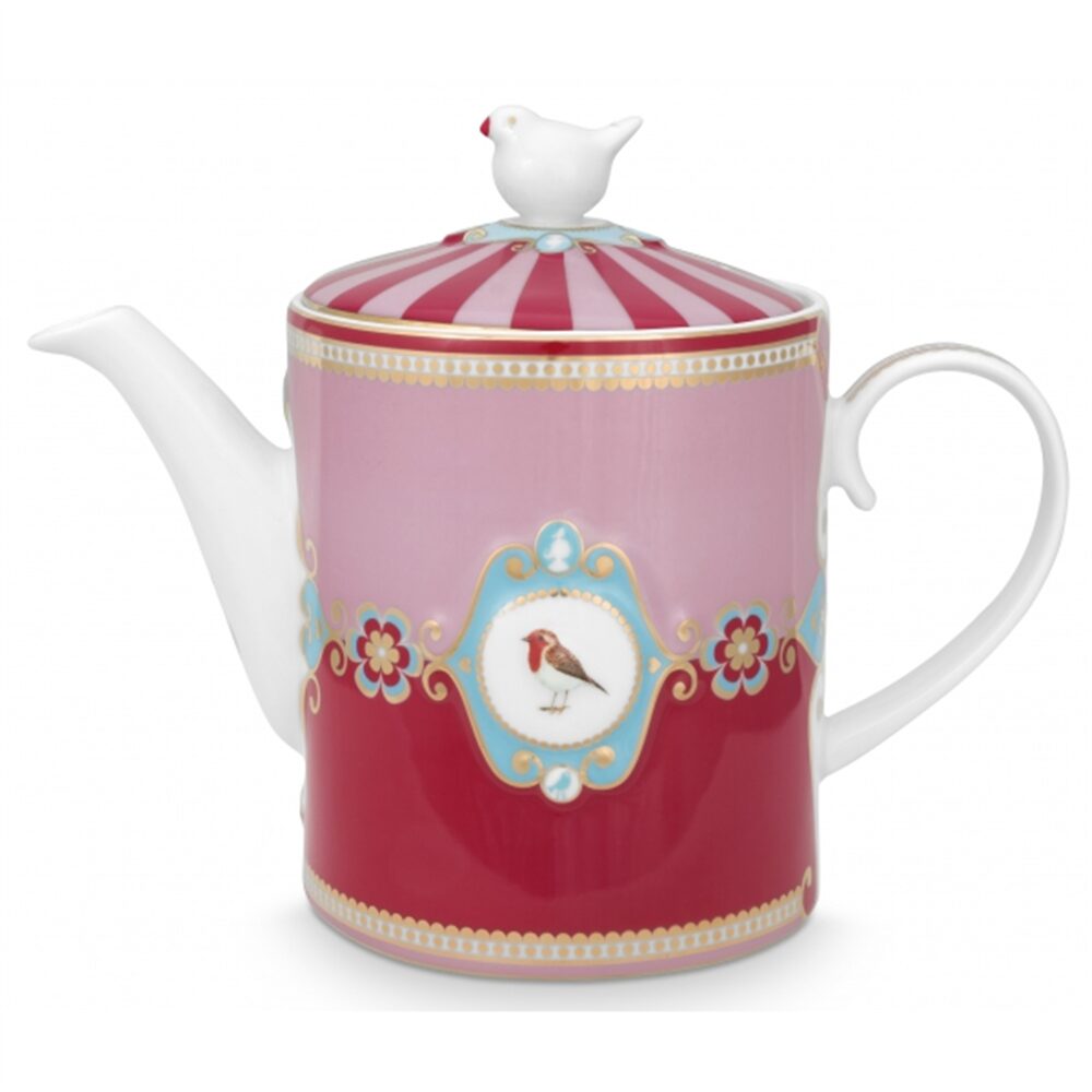 PiP Love Birds Medallion Bule Vermelho-Rosa 1.3ltr