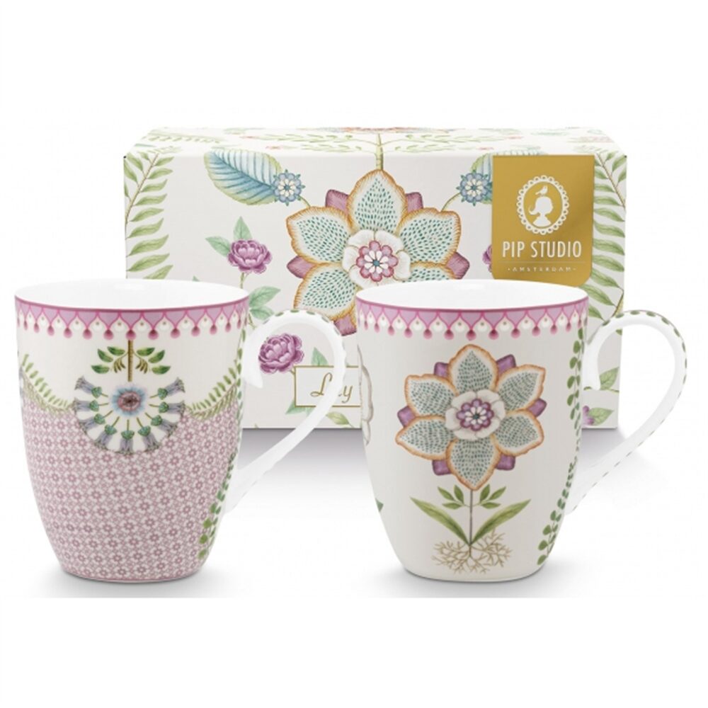 Pip Lily&Lotus Conjnuto 2Canecas Grandes 350ml