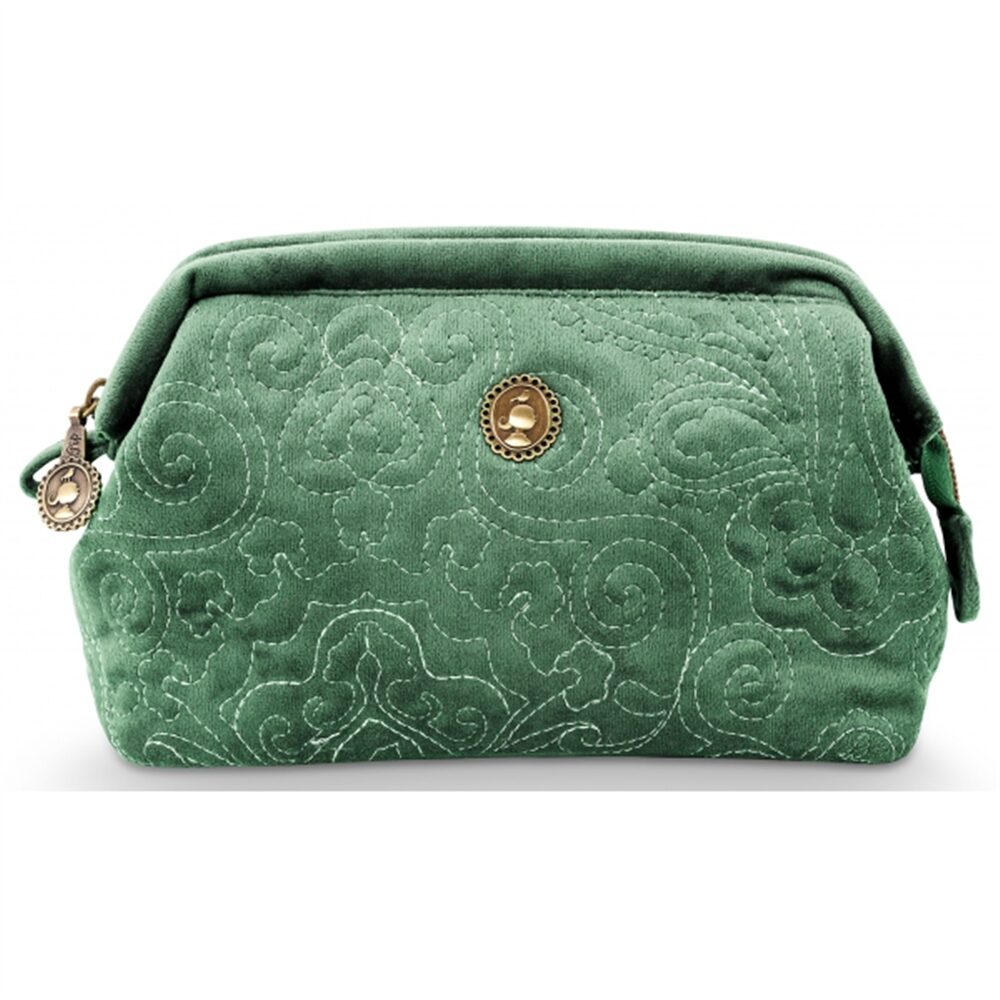 PiP Studio Veludo Quilted Bolsa pequena Verde 19x12x8.5cm