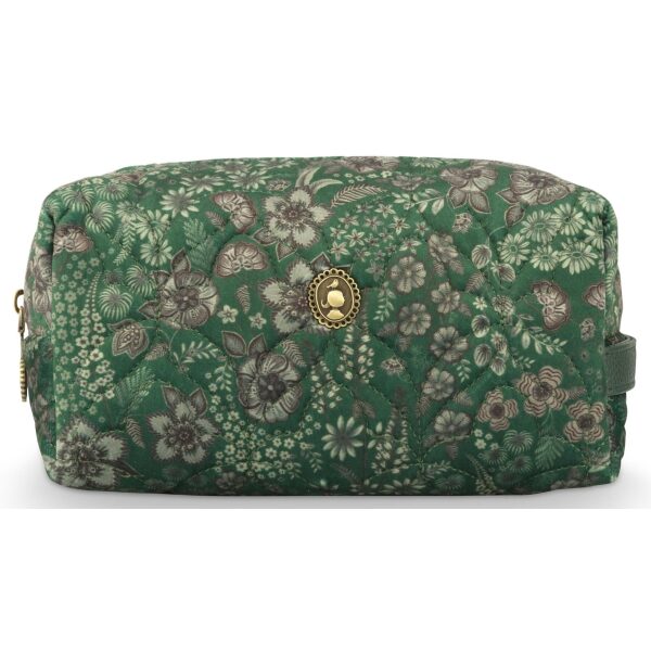PiP Bolsa Cosm M Coco Quilted Daisy Dreams Verde 21.5x10x10.
