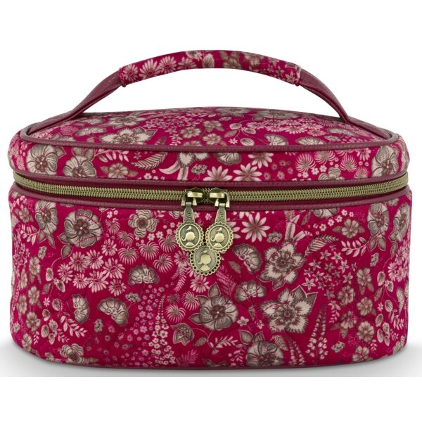 PiP Mala Necesseire Cleo Quilted Daisy Dreams Vermelho 26x16