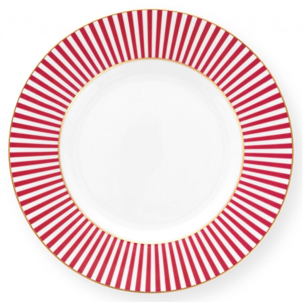 PiP Royal Stripes Prato Rosa Escuro 12cm