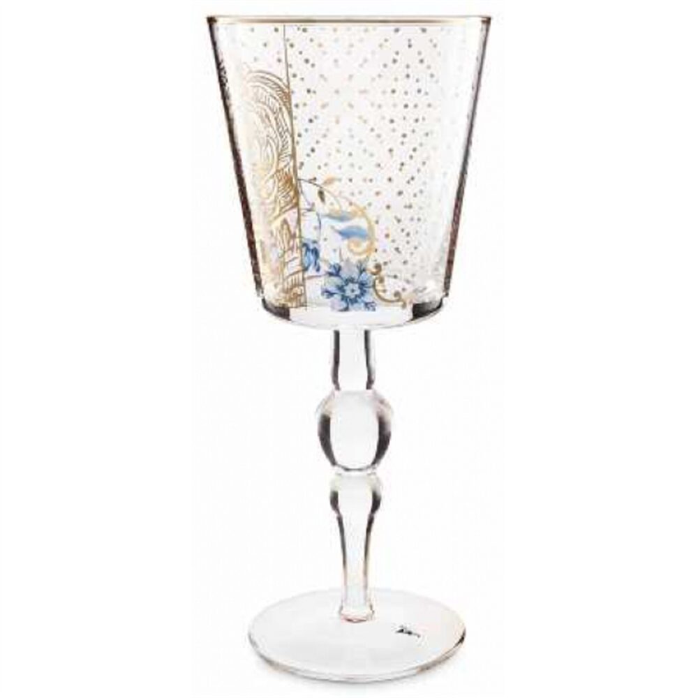 PiP Studio Royal - Copo vinho Royal Golden Flower*