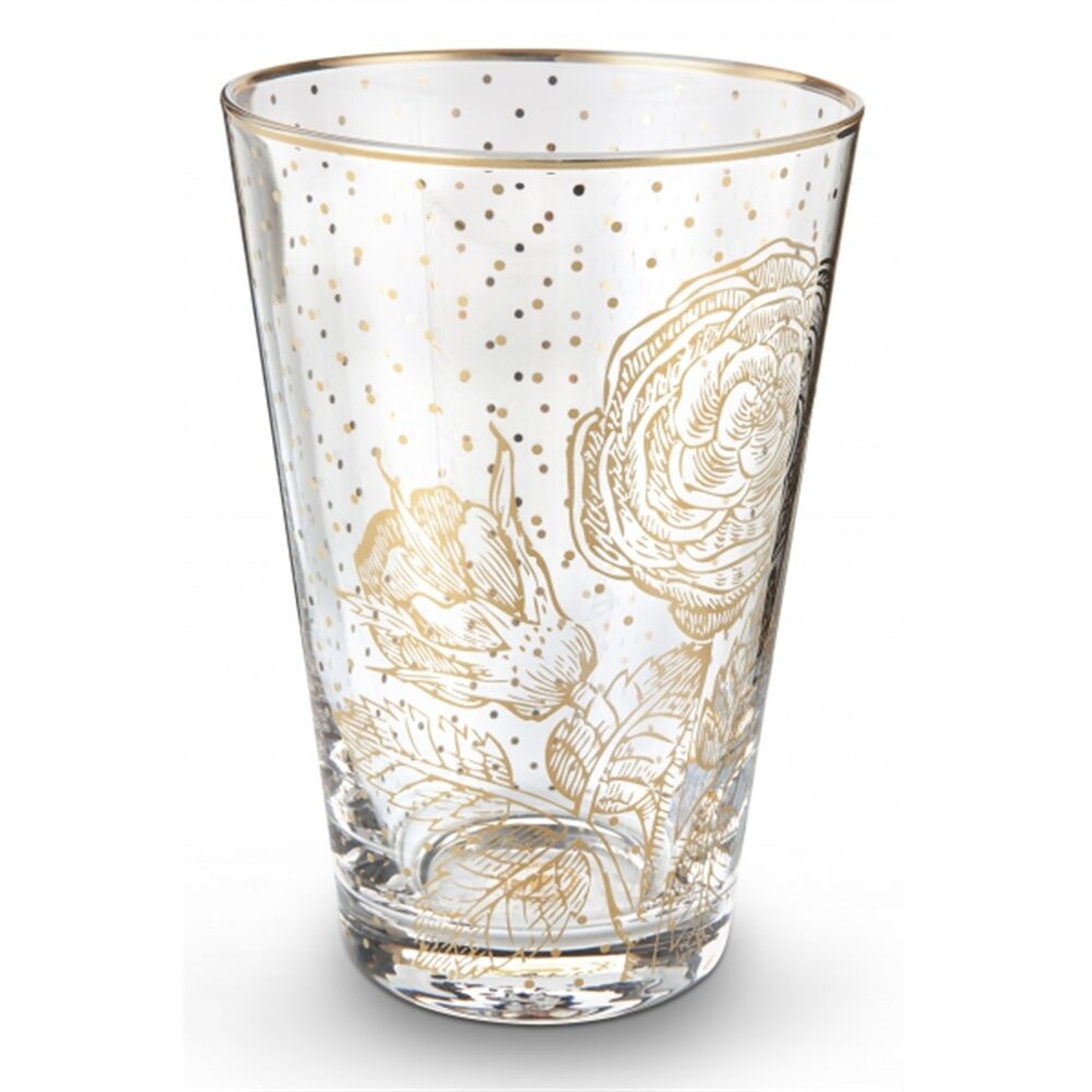 PiP Studio Royal - Copo Long Drink Goldne Flower