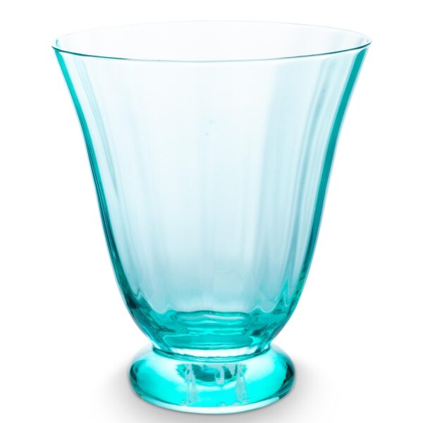 PiP Studio Copo Água vidro Tulipa Azul
