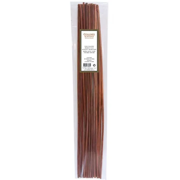 Embalagem de 20 Paus Rattan Castanho (30cm) para difusores 2