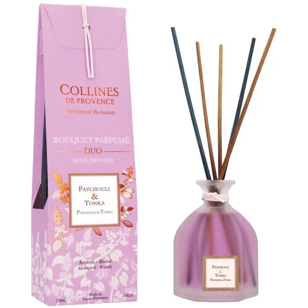 Collines Duos Difusor 100ml Patchouli & Tonka