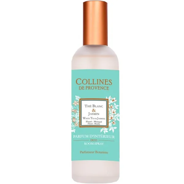 Collines Duos Perf Perfume Ambiente 100ml White Tea & Jasmin