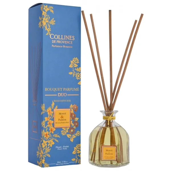 Collines Duos Difusor 500ml Monoï & Passion Fruit