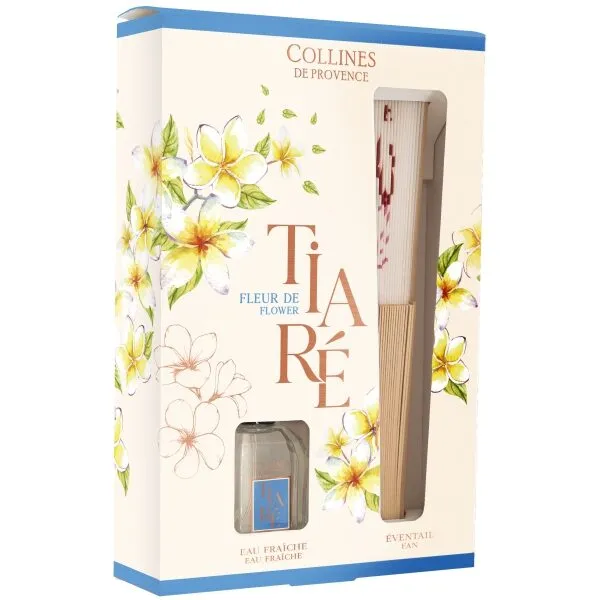 Estivales Cofret Água Fresca 50ml e leque Tiare Flower