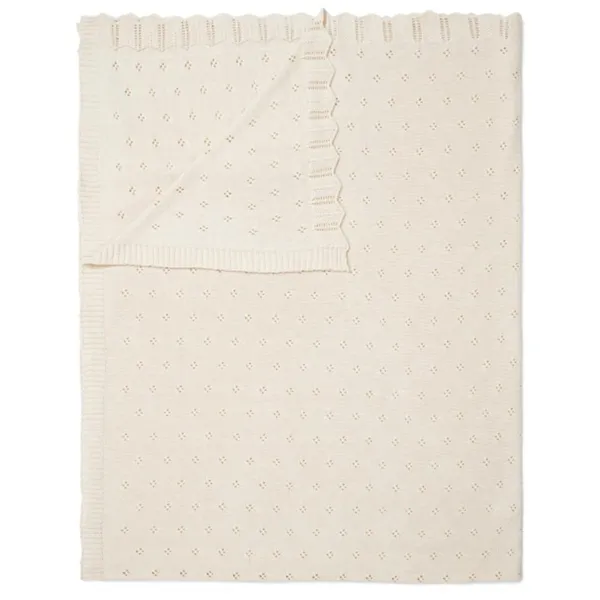 Essenza - Manta Ajour Branco Velho 130x170