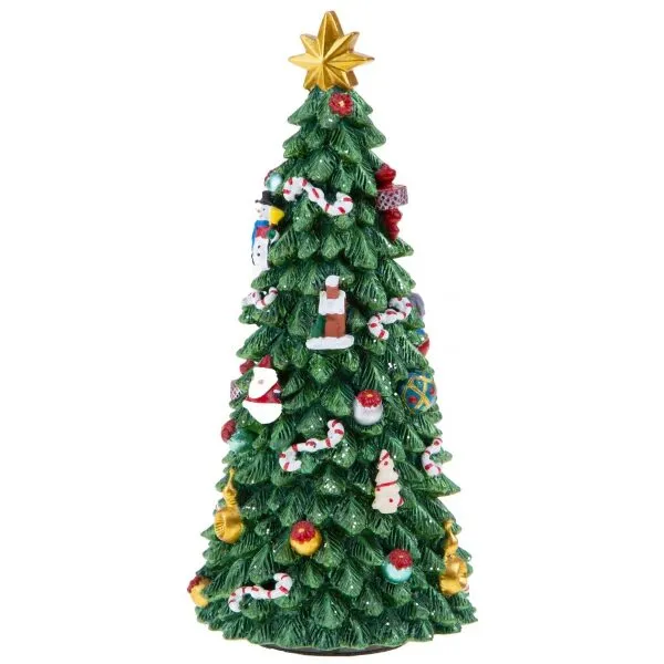 Arvore Natal c/caixa de música 21cm