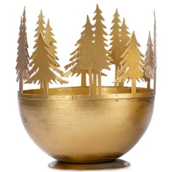 Tealight Pinheiri Natal 21cm