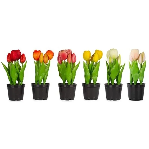 Tulipas em vaso 22cm
