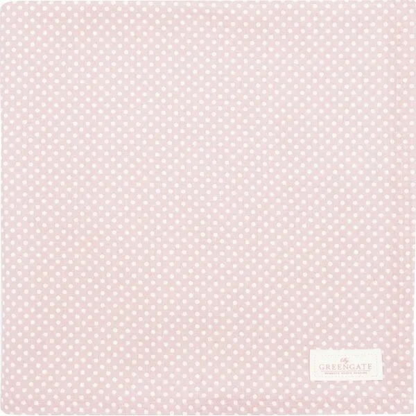 Toalha de Mesa 150x150 Dotty rosa