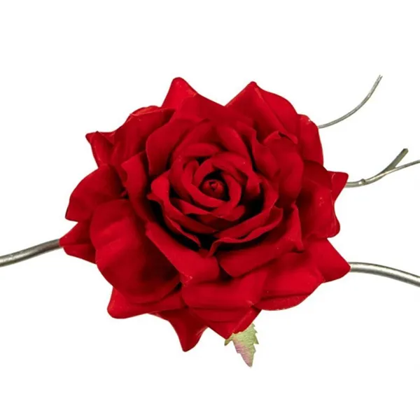 Rosa vermelha c/clip