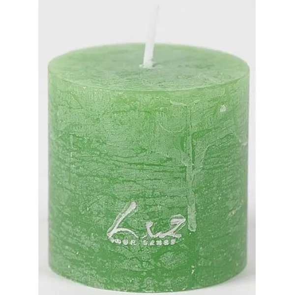 Vela Verde Trevo 5cm x 5cm
