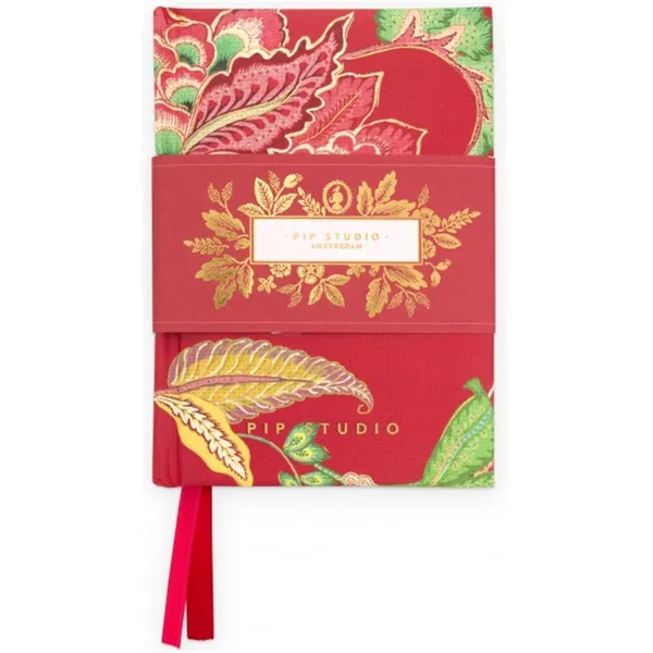 PiP Studio Moon Delight Red - Livro de Notas A6 Pautado