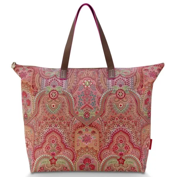 PiP Studio Saco Tote L Tilda Jabali Vermelho 66x20x44cm