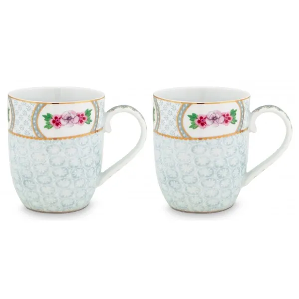 PiP Studio Blushing Birds - Conj. 2 Canecas peq. Branco 145m