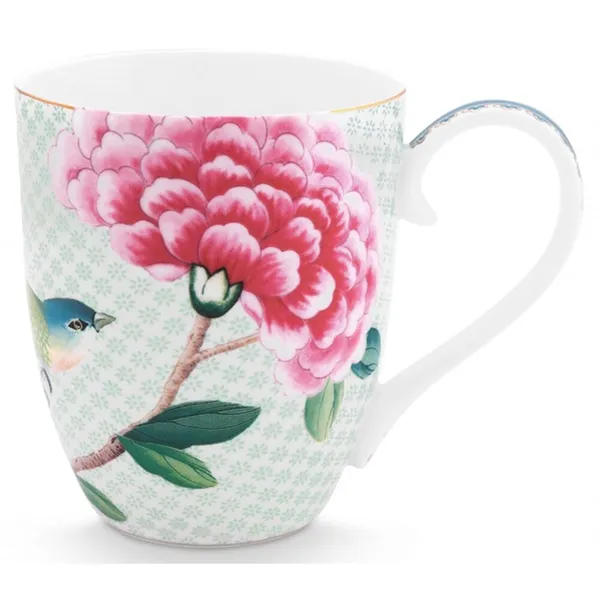 PiP Blushing Birds Caneca XL Branca 450ml