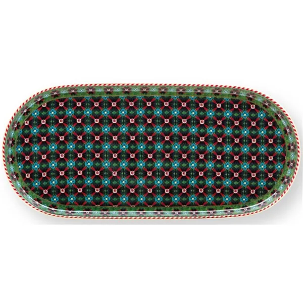 PiP Berry Blues Prato rectangular Clover Verde 25x12cm