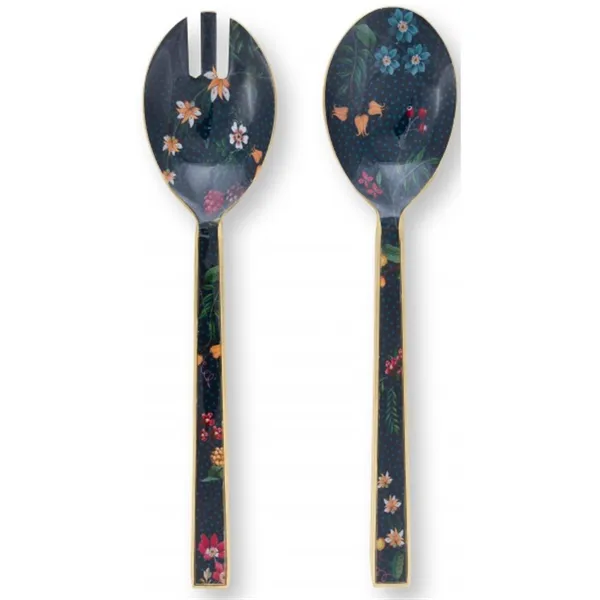PiP Berry Blues Conj 2 Tallheres salada Esmalte 25cm
