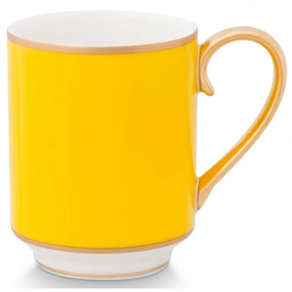 PiP Chique Caneca pequena Amarelo-Ouro 250ml