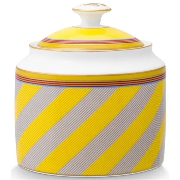 PiP Chique Açucareiro Riscas Amarelo 550ml