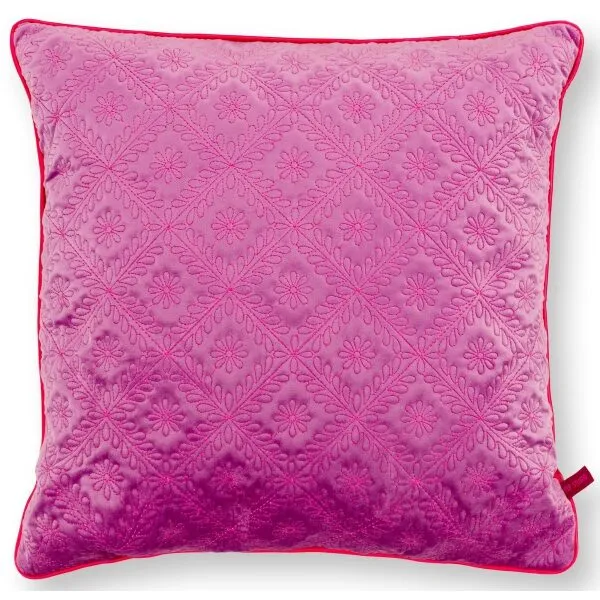 PiP Almofada Quilted Daisy Rosa 50x50cm