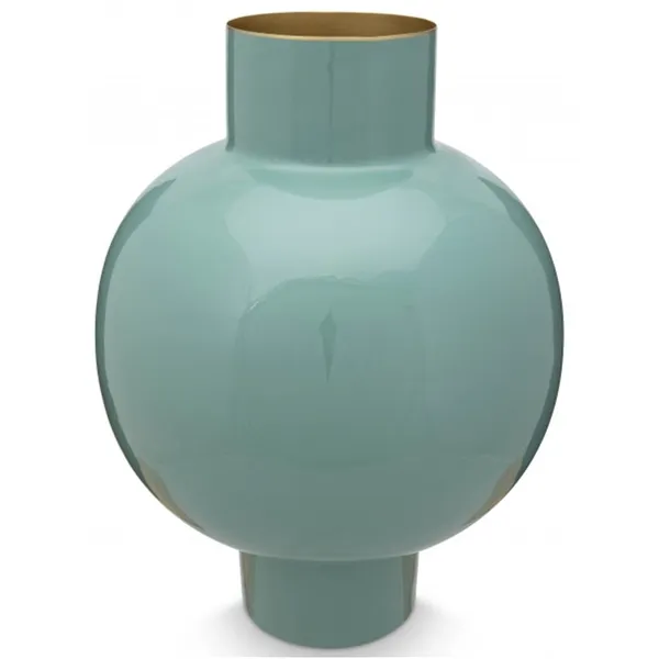 PiP Vaso metal Grande Verde Claro 31.5x42cm