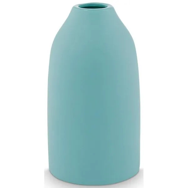 PiP Studio Vaso Cerâmico Azul Mat 20cm