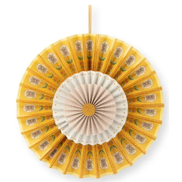 PiP Studio Rosete Papel Amarelo 35cm