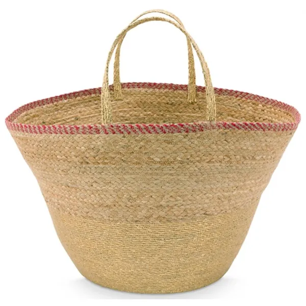PiP Studio Cesto em Algas Douradas com pegas 30/47x32cm
