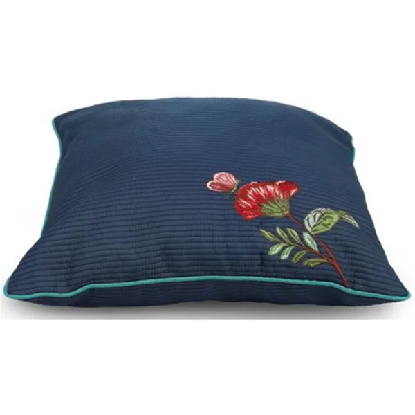 Cushion Quilted Blue 40x40cm