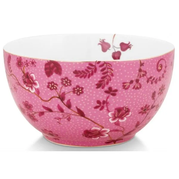 PiP Studio Jolie Taça Flowers Rosa 12cm