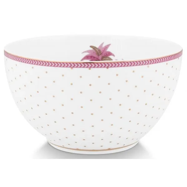 PiP Studio Jolie Taça Dots Gold Rosa 15cm