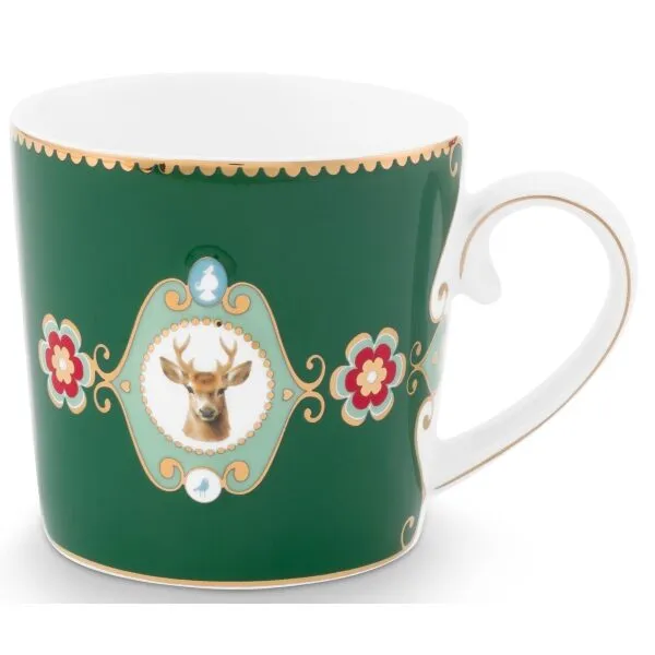 PiP Love Birds Caneca Medallion Viado Verde 190ml