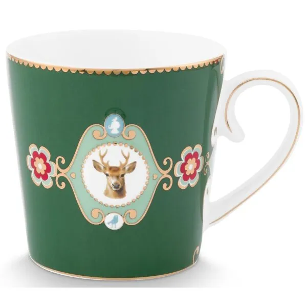 PiP Love Birds Caneca Medallion Viado Verde 300ml