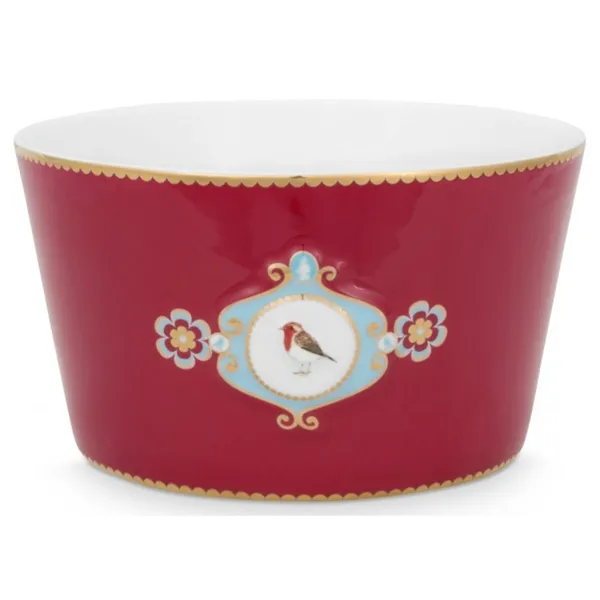 PiP Love Birds Medallion Taça Vermelha 15cm