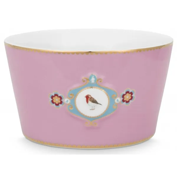 PiP Love Birds Medallion Taça Rosa 15cm