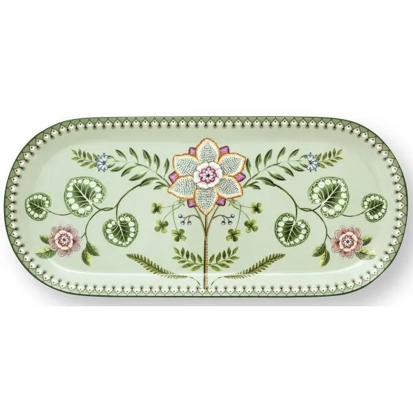 Pip Lily&Lotus Travessa Verde Claro 33.3x15.5cm
