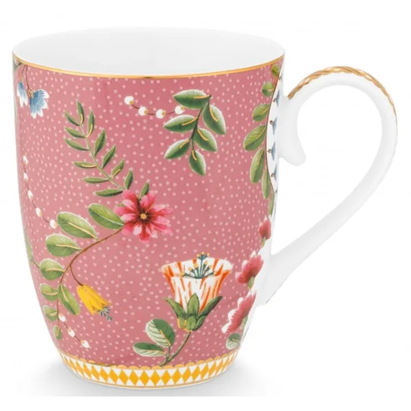 PiP Studio La Majorelle Caneca Grande Rosa 350ml