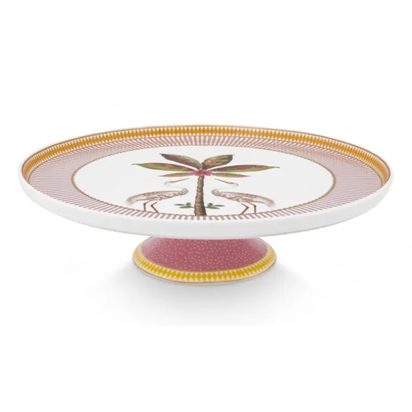 PiP La Majorelle Prato para Bolos Mini Rosa 21cm
