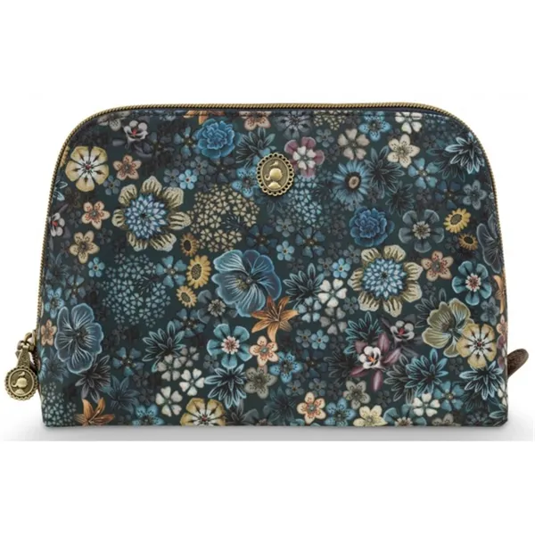 PiP Coby Bolsa Cosméticos Triangular Medio Tutti i Fiori Azu