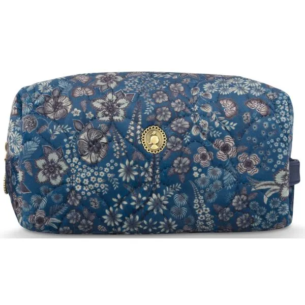 PiP Bolsa Cosm M Coco Quilted Daisy Dreams Azul 21.5x10x10.5