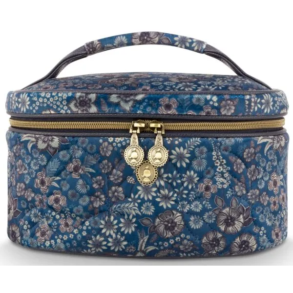 PiP Mala Necesseire Cleo Quilted Daisy Dreams Azul 26x16x16c